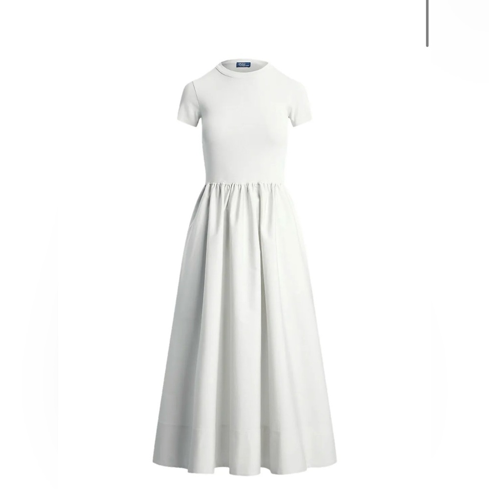 Ralph Lauren White Cotton Dress Never Worn